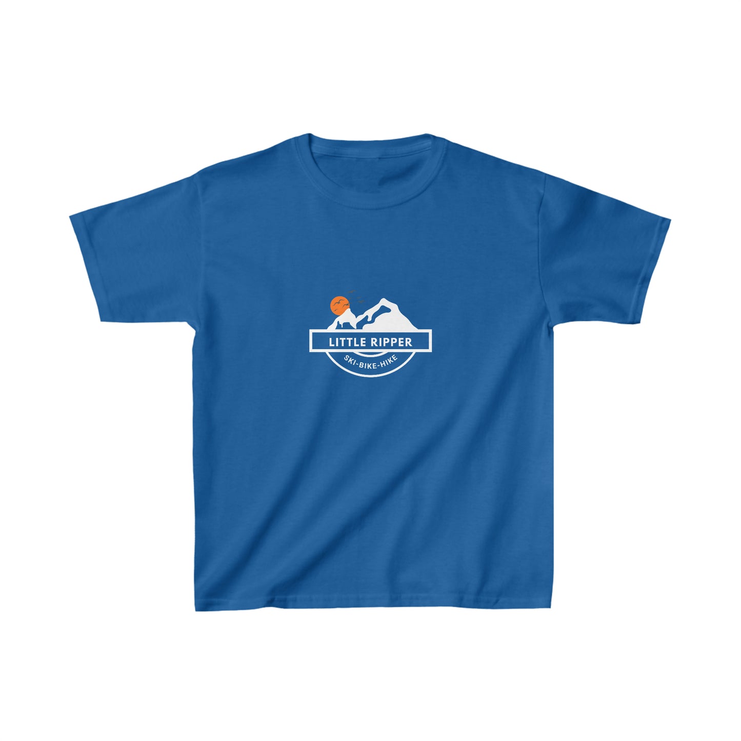 Little Ripper Ski Bike Hike Sunset Tee