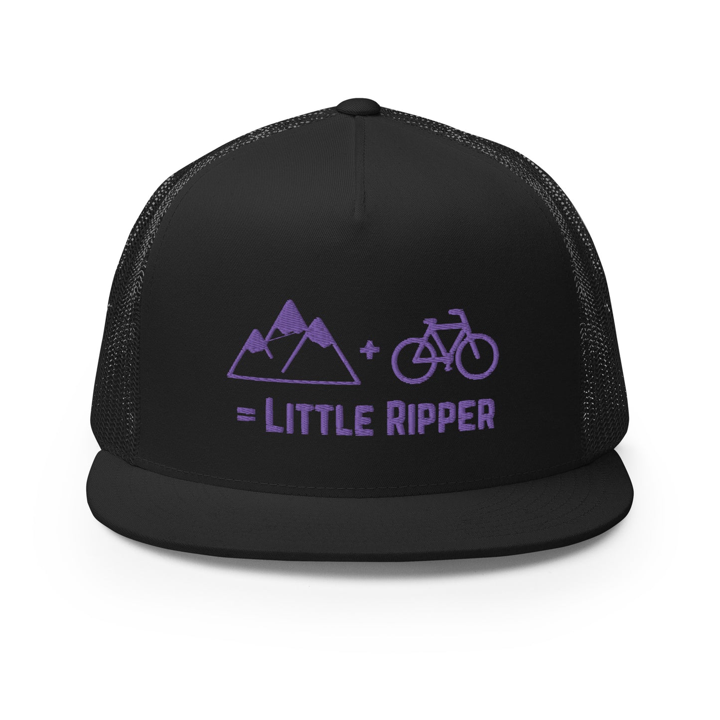 Mountains + Bike = Little Ripper - Trucker Cap