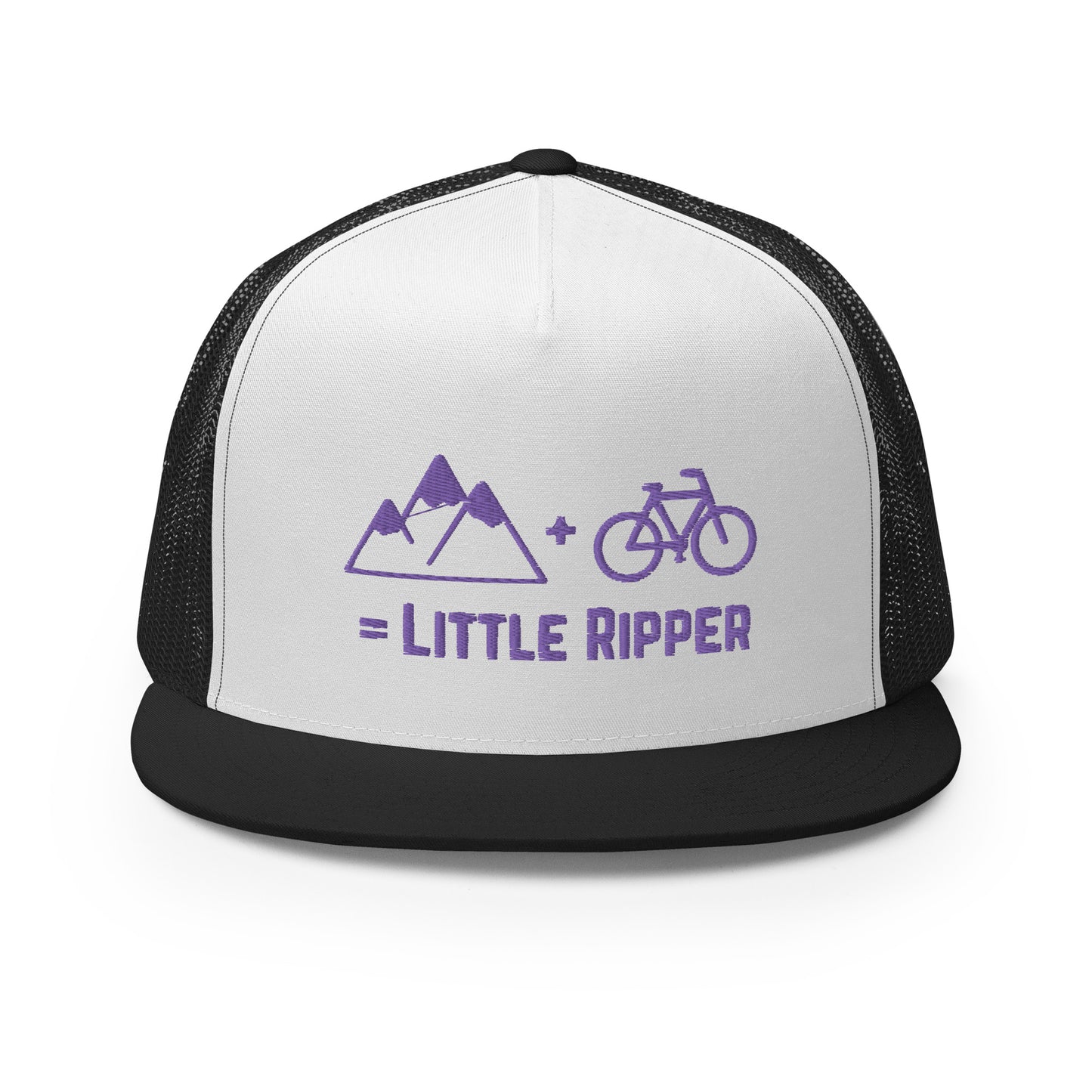 Mountains + Bike = Little Ripper - Trucker Cap