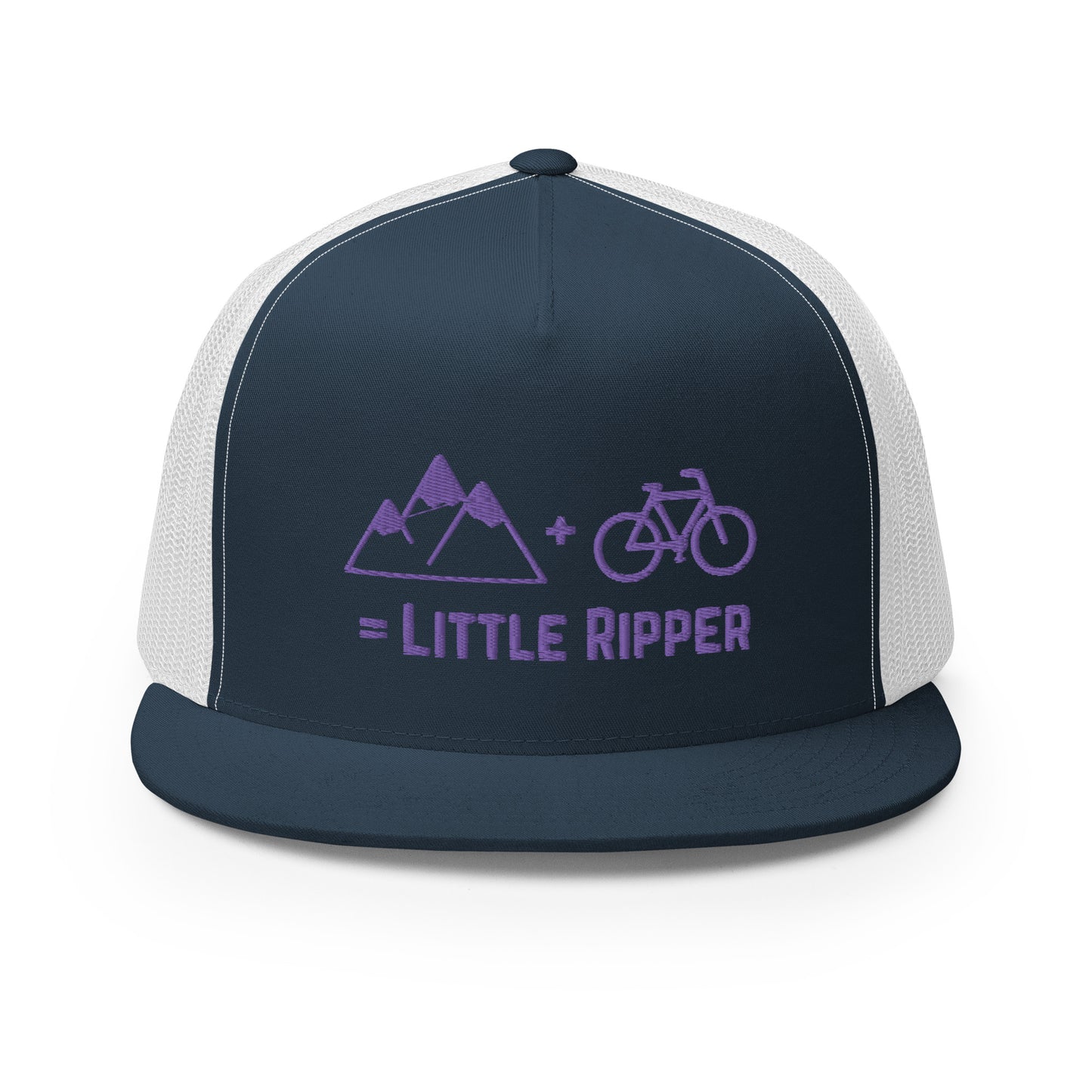 Mountains + Bike = Little Ripper - Trucker Cap