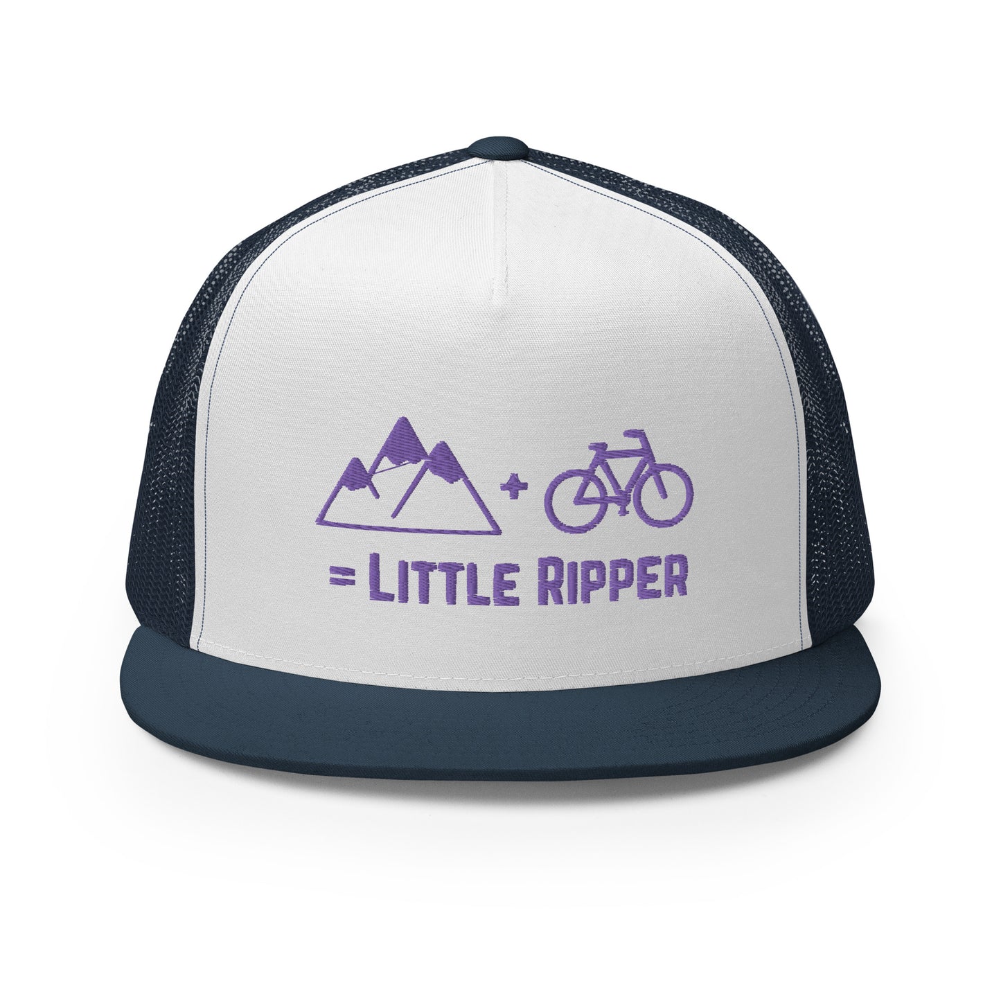 Mountains + Bike = Little Ripper - Trucker Cap