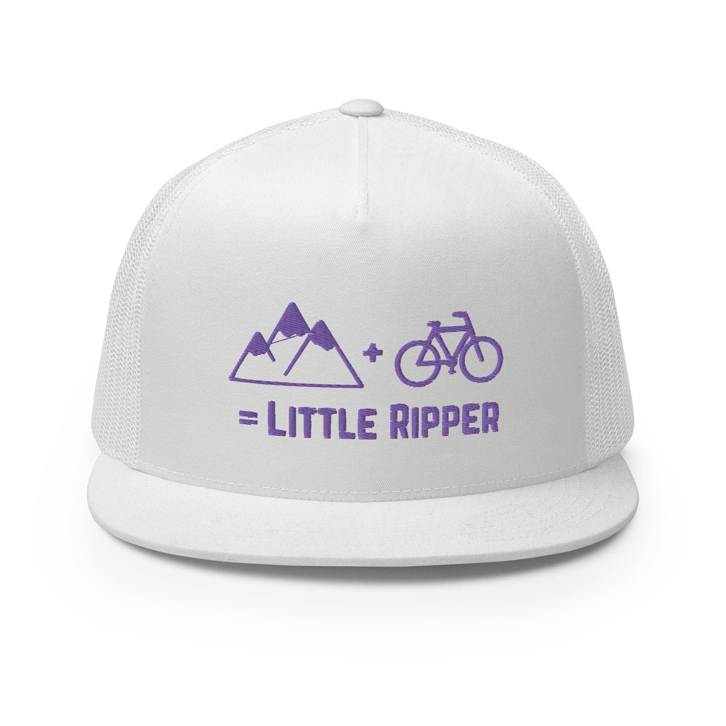 Mountains + Bike = Little Ripper - Trucker Cap