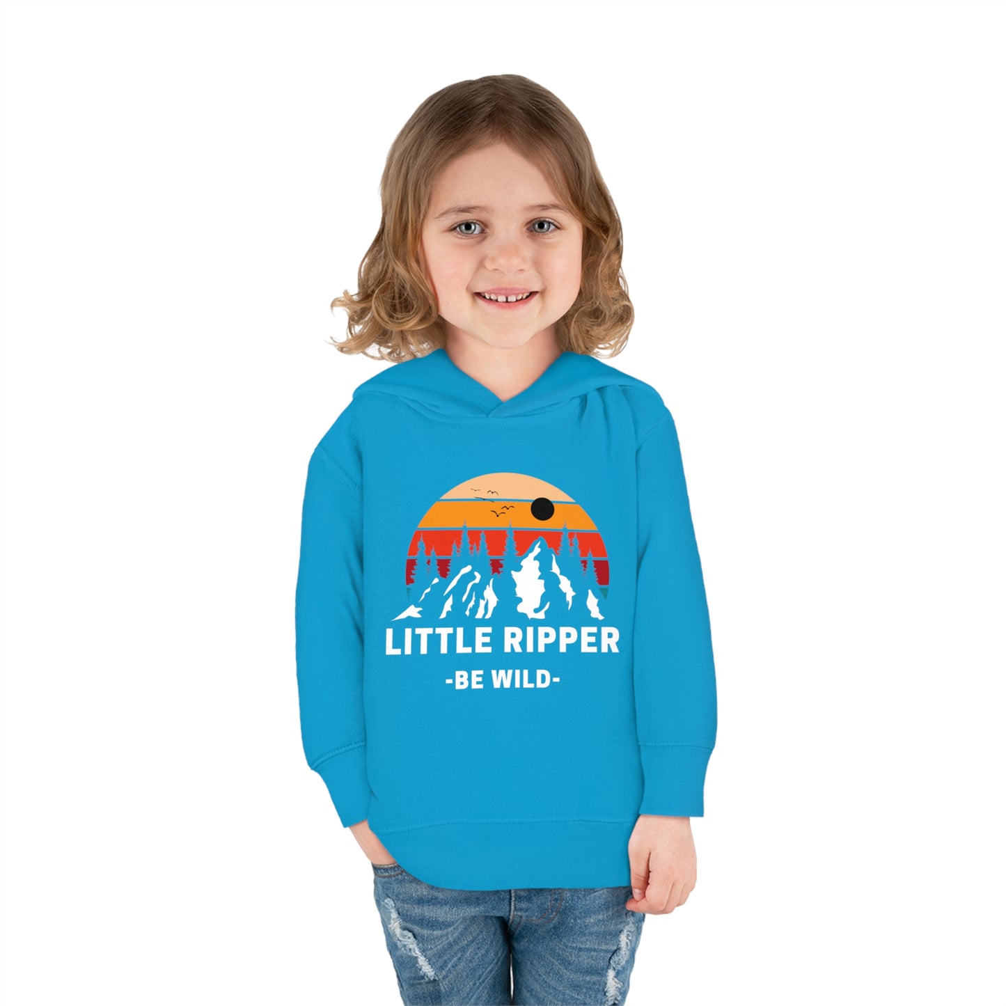 Little Ripper Be Wild - Toddler Pullover Fleece Hoodie